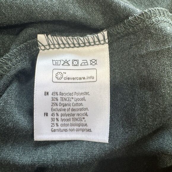 TENTREE Treeblend Organic Tencel Shirt S Capilano Suspension Bridge Forest Green - Picture 9 of 10